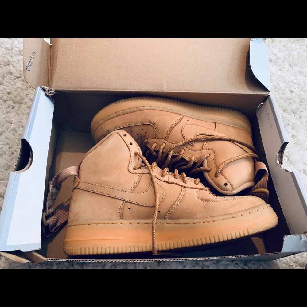 COPY - Wheat high top AF1
